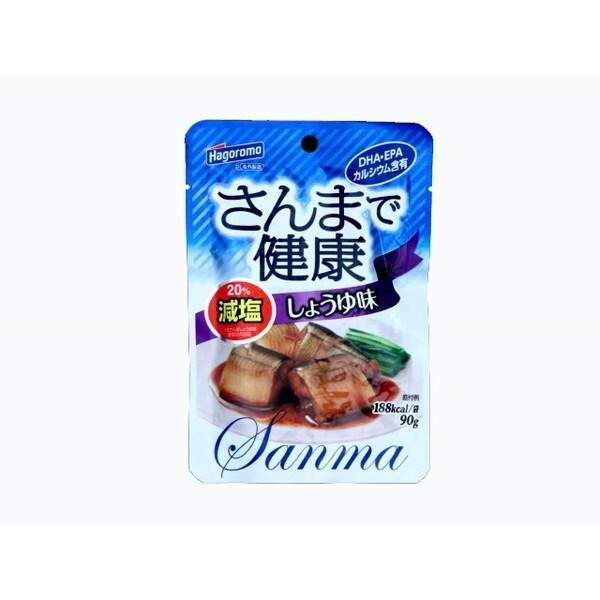 はごろも さんまで健康 しょうゆ味 パウチ 90gx12 メーカー直送