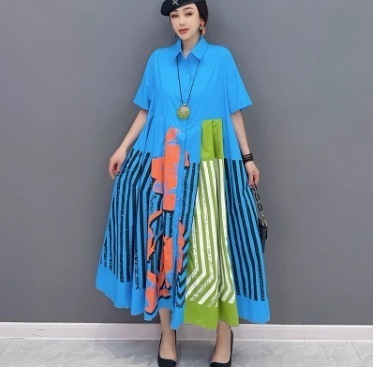 レディース ワンピース セットアップ オールインワン つなぎ シャツワンピ 膝下 ロング 8分丈 9分丈 半袖 ラウンドネック 襟付き かわいい きれいめ 上品 おしゃれ レトロ こなれ感 ラフ 個性