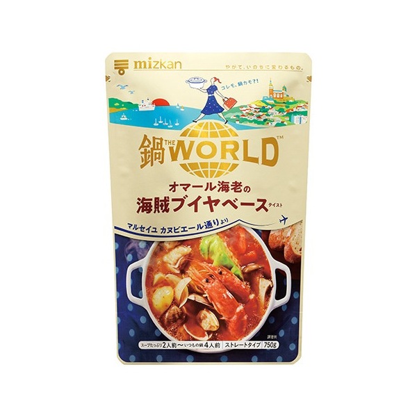 鍋THE WORLD オマール海老の海賊ブイヤベーステイスト 750g× 12 メーカー直送