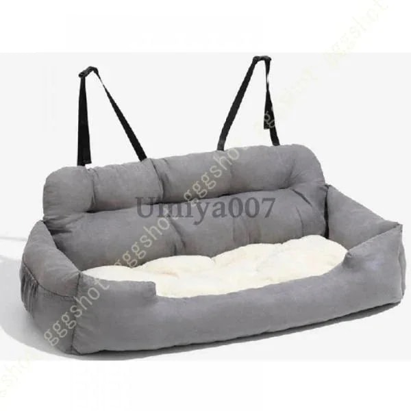 ドライブボックス 犬 車 キャリー 中型犬 大型犬 ペット用 ドライブベッド 車用 犬 ベッド 座席シート キャリーバッグ 後部座席 車載用 飛び出し防止買い占め中