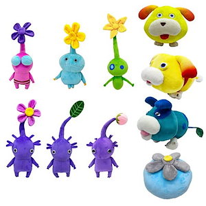 ピクミンぬいぐるみ かわいい植物 枕 おもちゃ 手作り Pikmin Plush リビング スタジ