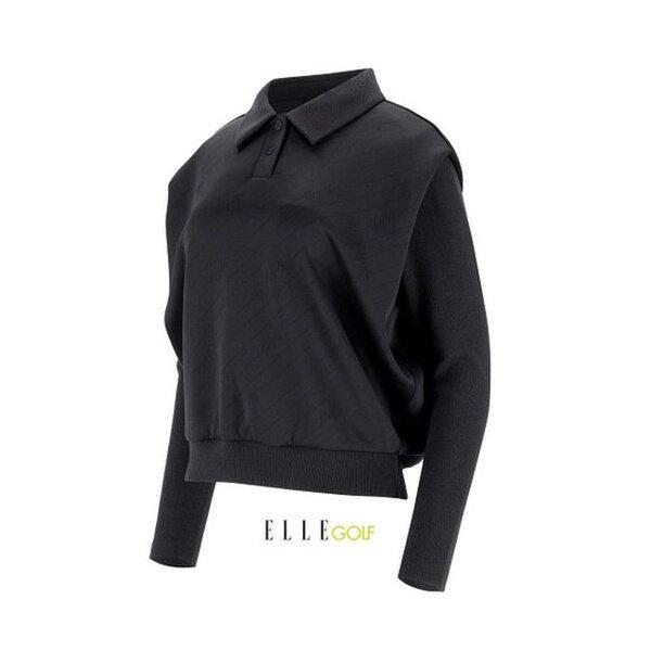 24 女性冬 ロゴパターン 防風Tシャツ 6K85291-192_BP