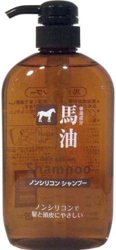 【１０個セット】 馬油シャンプー 600ml×１０個セット ノンシリコン
