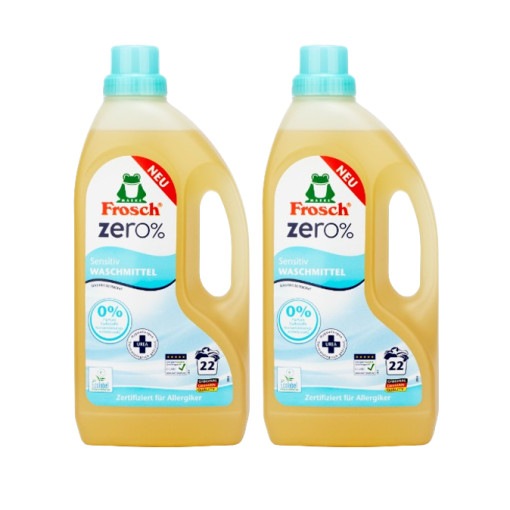 ゼロ 洗濯洗剤 1.5L アトピー肌用 肌にやさしい洗剤2個