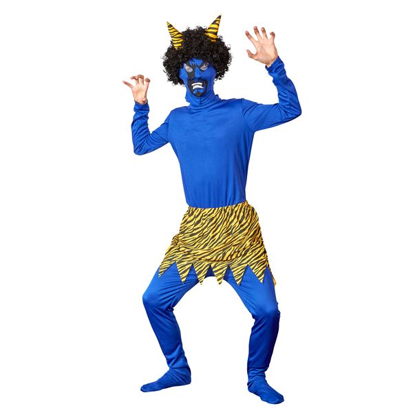 [鬼コスプレ/節分コスプレ]節分 リアル鬼 青 [イベント パーティー]