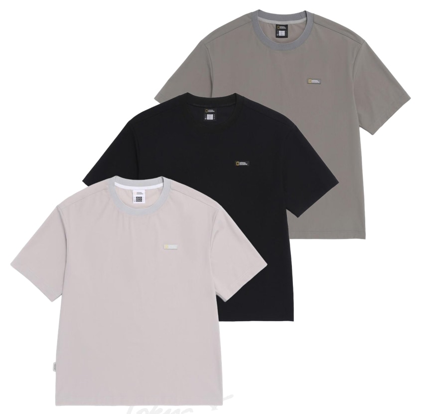 CROW TRICOT SEMI-OVERFIT T-SHIRT (N262UTS890)