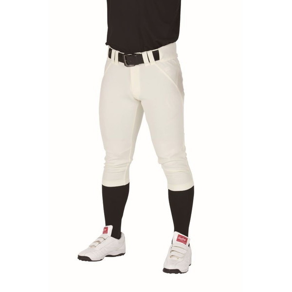 野球 パンツ 公式戦対応商品 4D+PLUS ウルトラハイパーストレッチパンツ ショートフィット マークなしひざ加工なし ホワイト APP12S01-NN-IV-O W