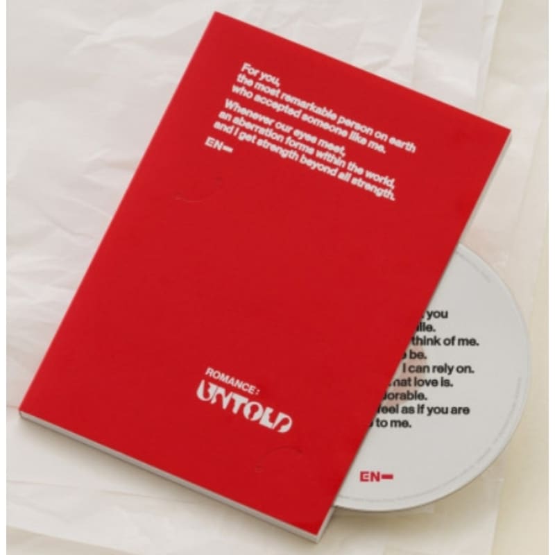 [未開封] エンハイプENHYPEN [ROMANCE UNTOLD]ロマンスアントルドENGENEエンジンバージョン