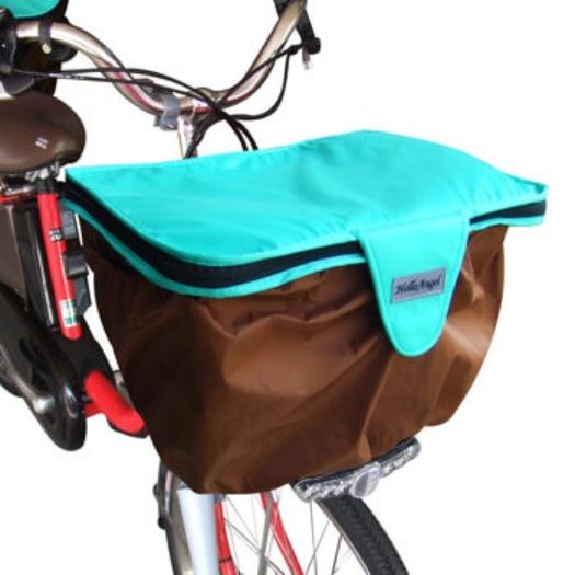 【倉庫直送】ハローエンジェル 自転車前カゴ用 レインカバー x 2個セット