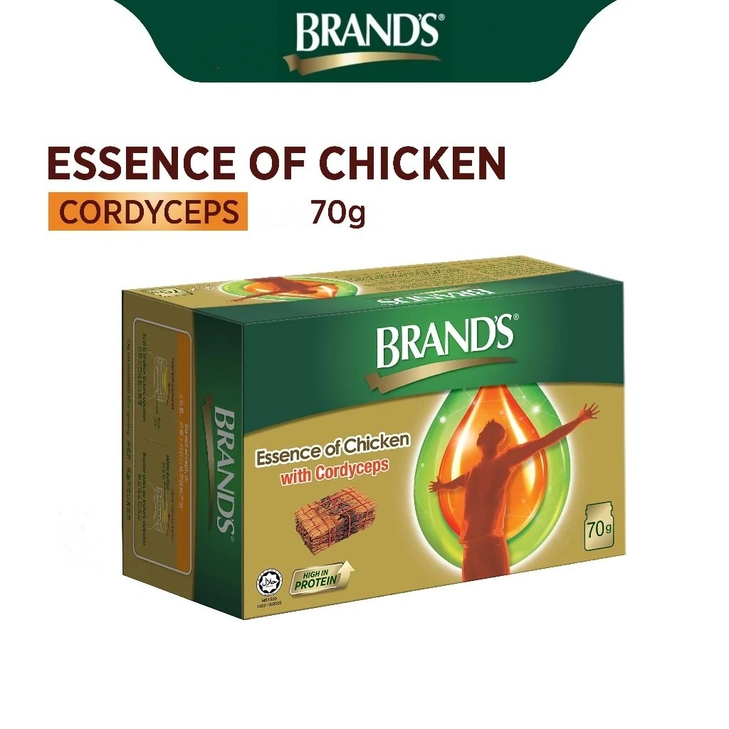 [ 2パック] Brands Essence of Chicken With Cordyceps ( 70g x 12s )