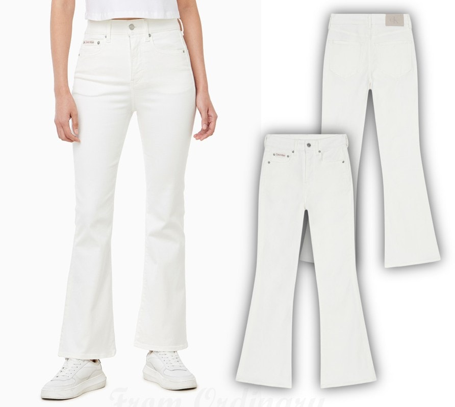 Womens High-Rise Flared Jeans (47F746G-ASN)