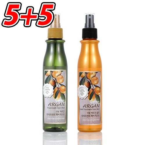 ５＋５＝ 10本セット！ ゴールドトリートメントヘアミスト／トリートメントヘアミスト