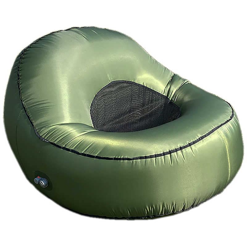 アートリップ　自動エアーポンプ式エアーソファ カーキ　SOFAPUMPｶｰｷ