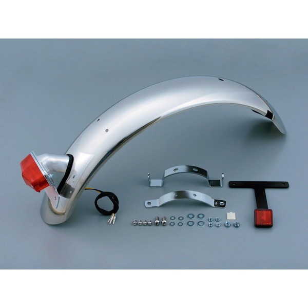 D39147 [ステンレスショートフェンダー リア SR400/500用 (ルーカステール付き)]