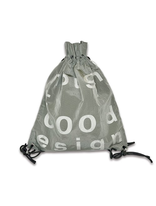 NOUGHT 000 Design Gym Sack / light grey