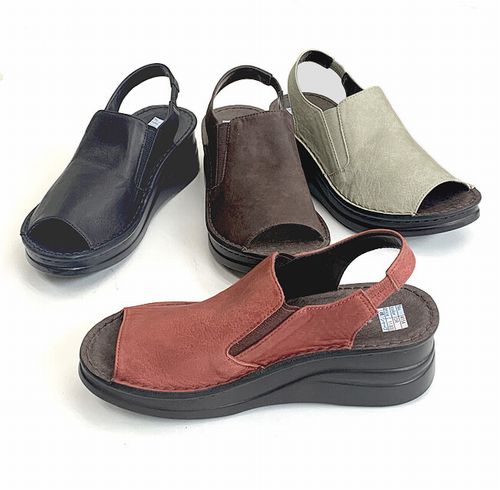 サンダル レディースシューズ レディースファッション 靴 サイドゴア バックバンドサンダル S M 12,373円