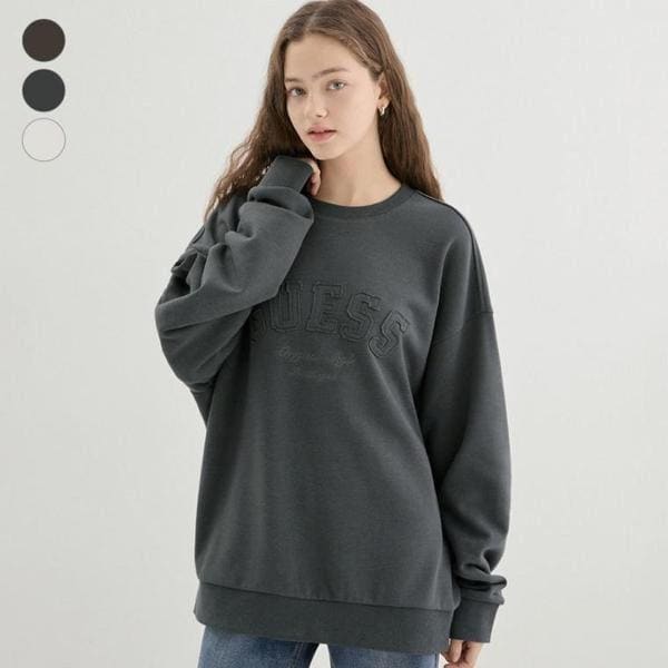 共用オーバーフィットアップリケスウェットシャツ MP3K9442