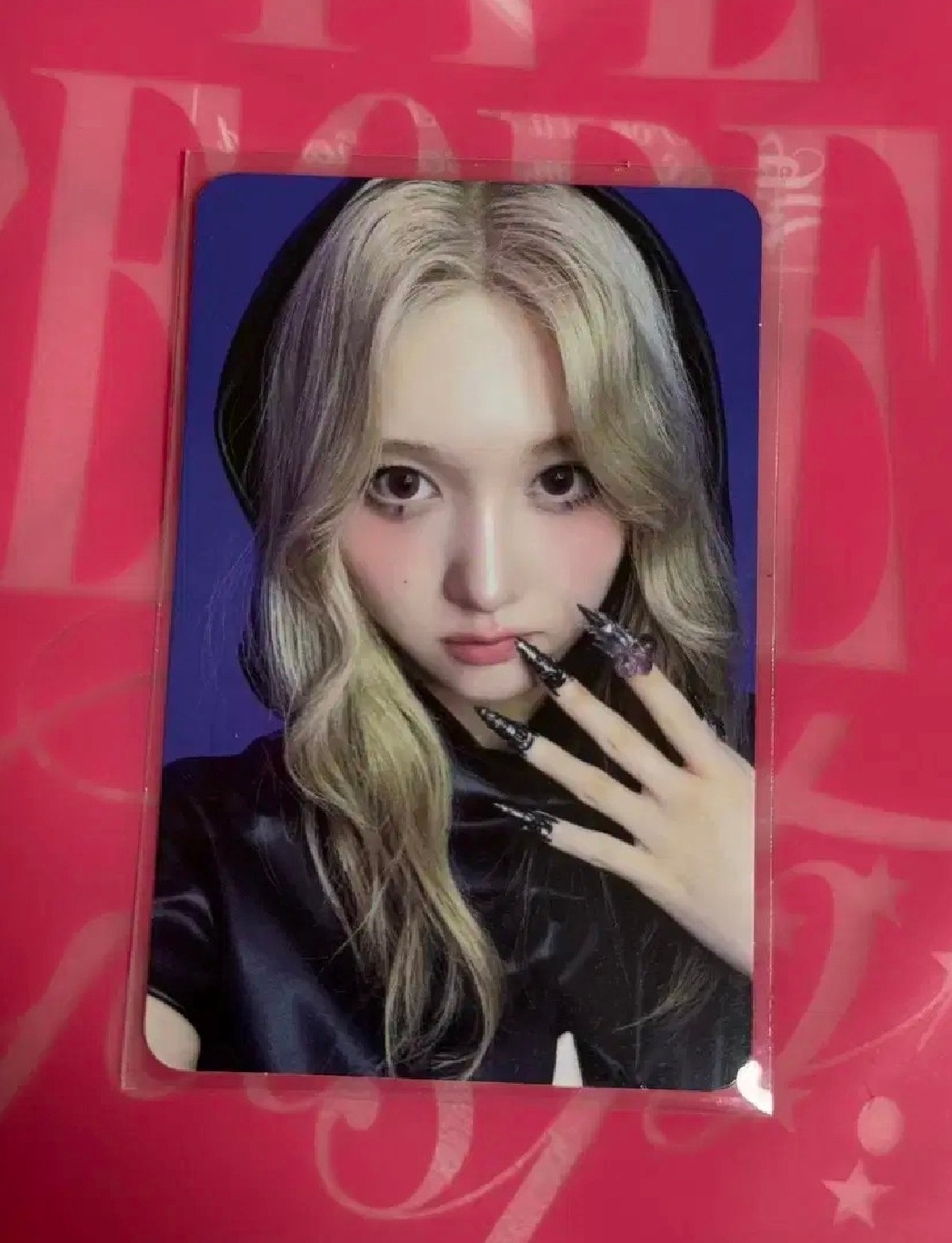 IVE xoxz GAEUL サノク 事前収録 限定 トレカ 韓国 サノク事前収録 トレカ Photocard