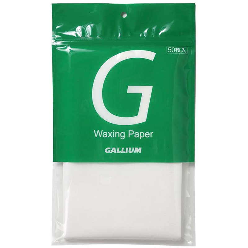 【ロット販売：入り数12】 GALLIUM(ガリウム) ワクシングペーパ(50枚入) スキー ＷＡＸ・チューンナップ (tu0198)