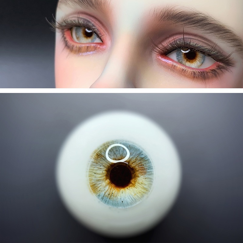 BJD ドール用レジンアイ 樹脂アイ 猫瞳/通常瞳 配色 10mm/12mm/14mm/16mm/18mm SD/MSD/幼SD球体関節人形用アイ
