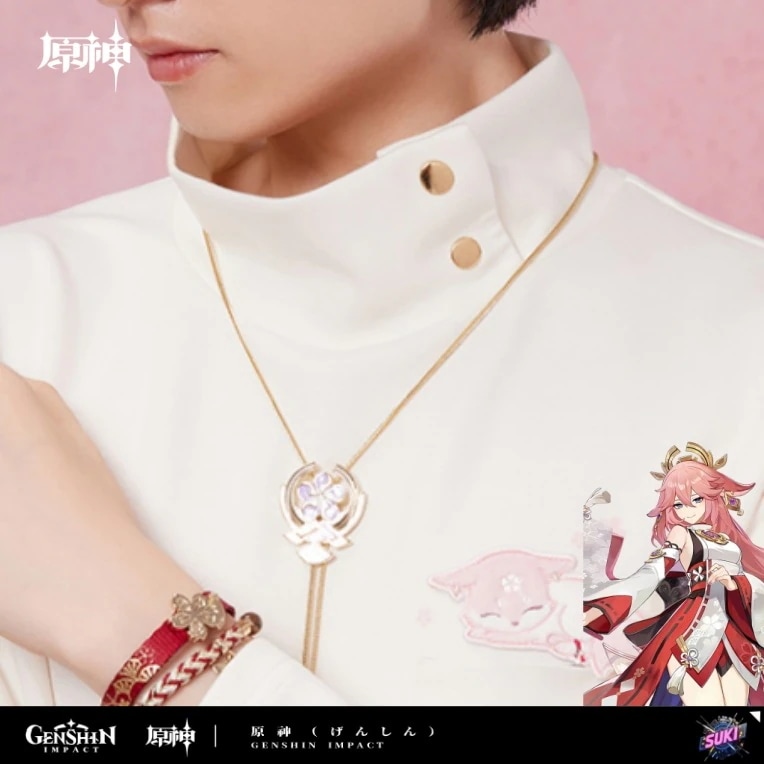 【プロ品質を極める!】原神 / 八重神子 インプレッションシリーズ / ネックレス / Genshin Impact Yae Miko げんしん コスプレ