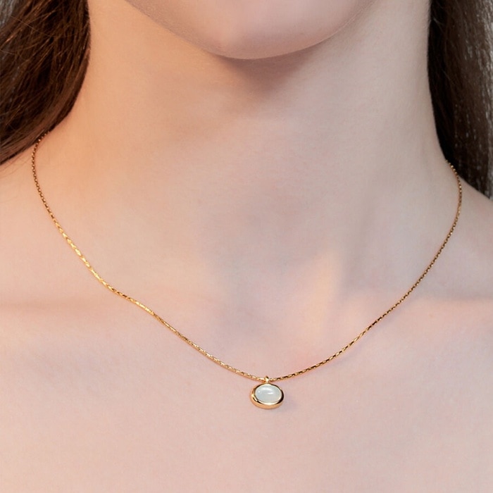 シャイニーミンホ着用sky-blue lake necklace/韓国の人気ブランド 韓国正規品 韓国の人気商品 韓国ファッション 韓国ジュエリー デイリーアクセサリー SNSで人気 韓国ファッション