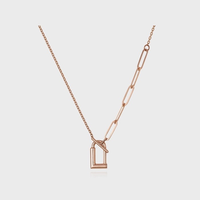 ソヒョン着用14KピンクゴールドロクキエルプラスのネックレスTNJK4P00277M/韓国の人気ブランド 韓国正規品 韓国の人気商品 韓国ファッション 韓国ジュエリー デイリーアクセサリー SNSで人