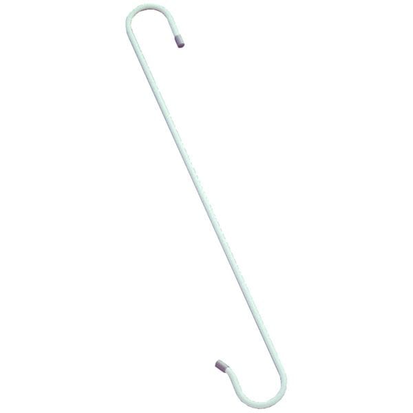 (まとめ) S字フック/フリーフック (50cm 2個入) ロングタイプ 大型 (×24個セット)