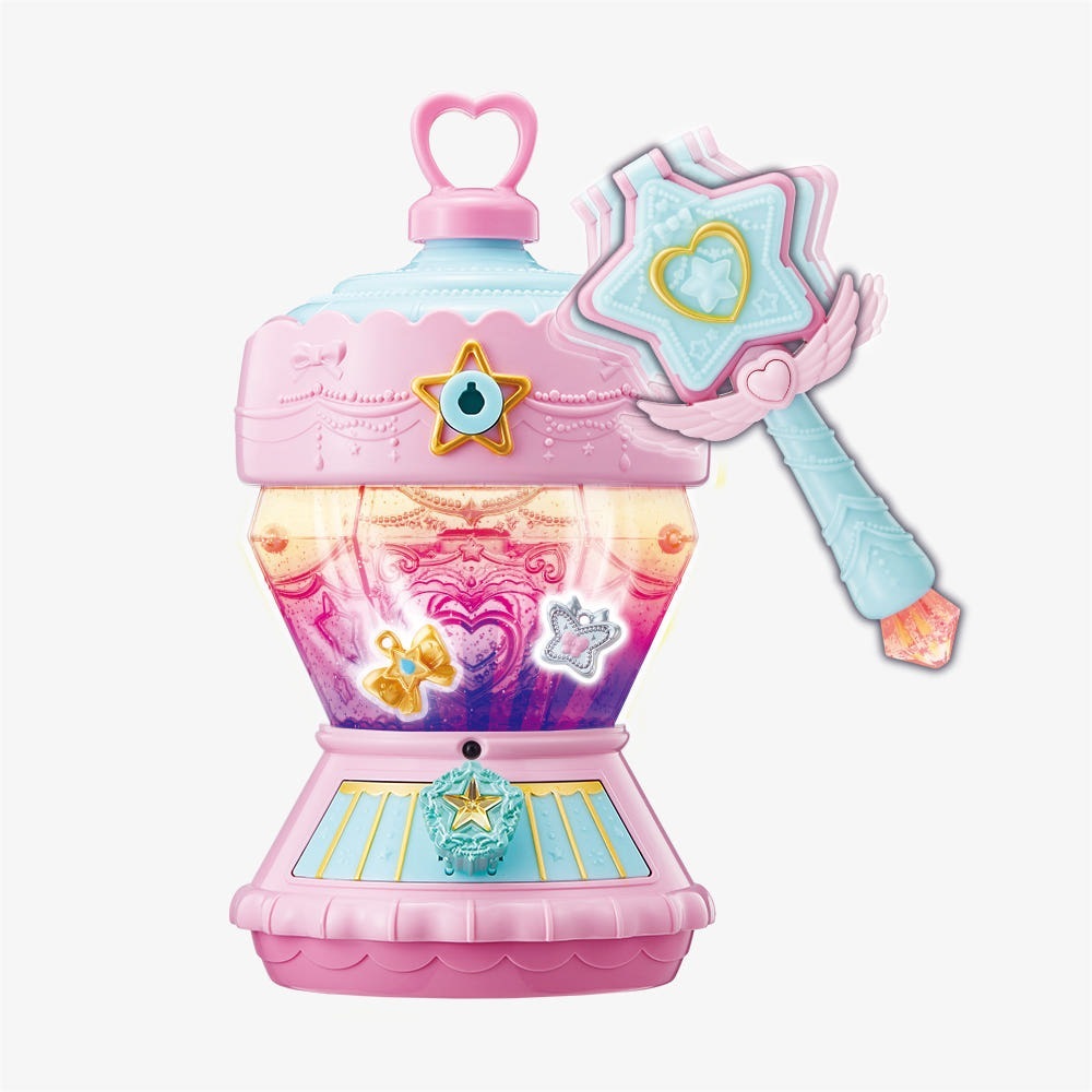 シークレットジュジュツインクルマジックランプ魔術棒リングネックレスパンダントおもちゃ /韓国の女の子たちに大人気のプリンセスアニメ