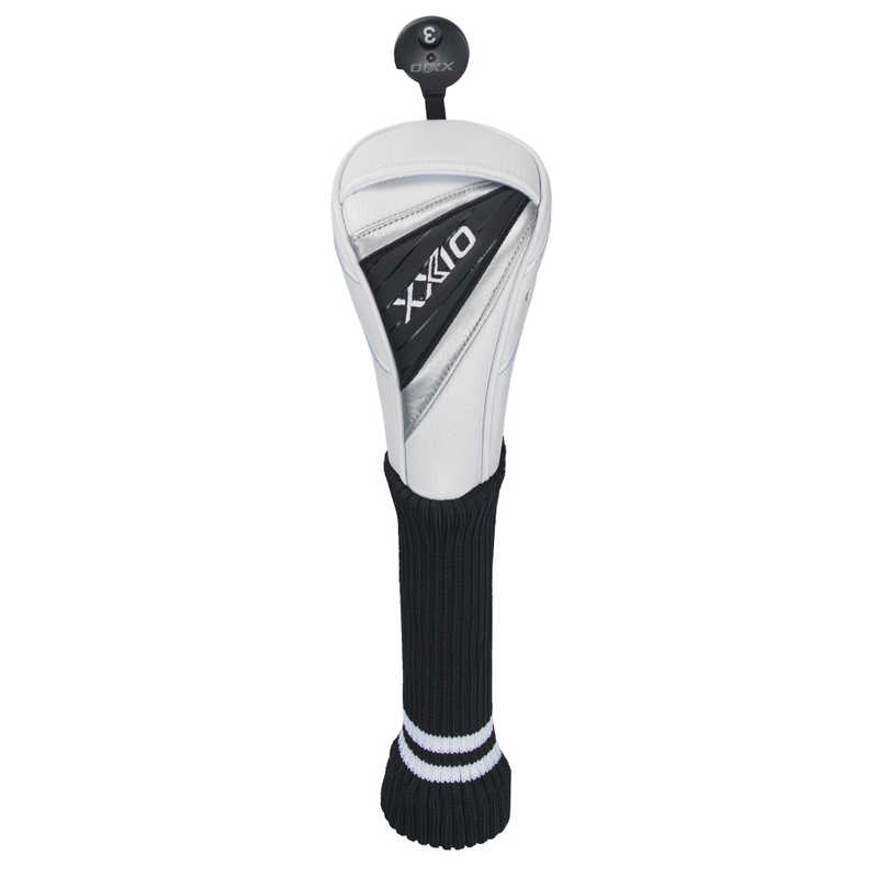 ダンロップ(ゼクシオ)　ヘッドカバー ホワイト　GGEX163H