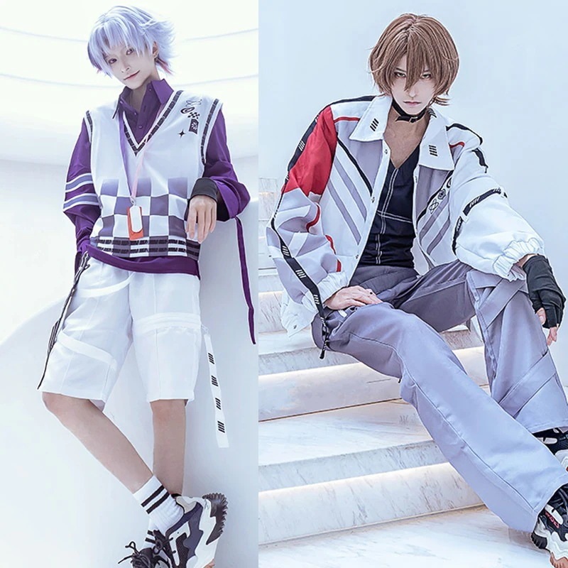 「にじさんじ」 甲斐田晴 不破湊 加賀美ハヤト 剣持刀也 VTuber コスプレ にじさんじ セットアップ YouTuber バーチャルライバ VTB Virtual YouTuber