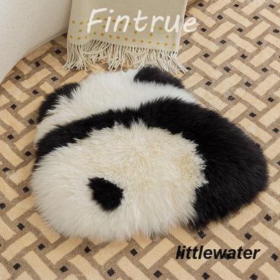 玄関マット パンダ フロアマット 洗える インスタ映え ふわふわ ファーマット インテリア 雑貨 ラグマット 絨毯 リビングルーム