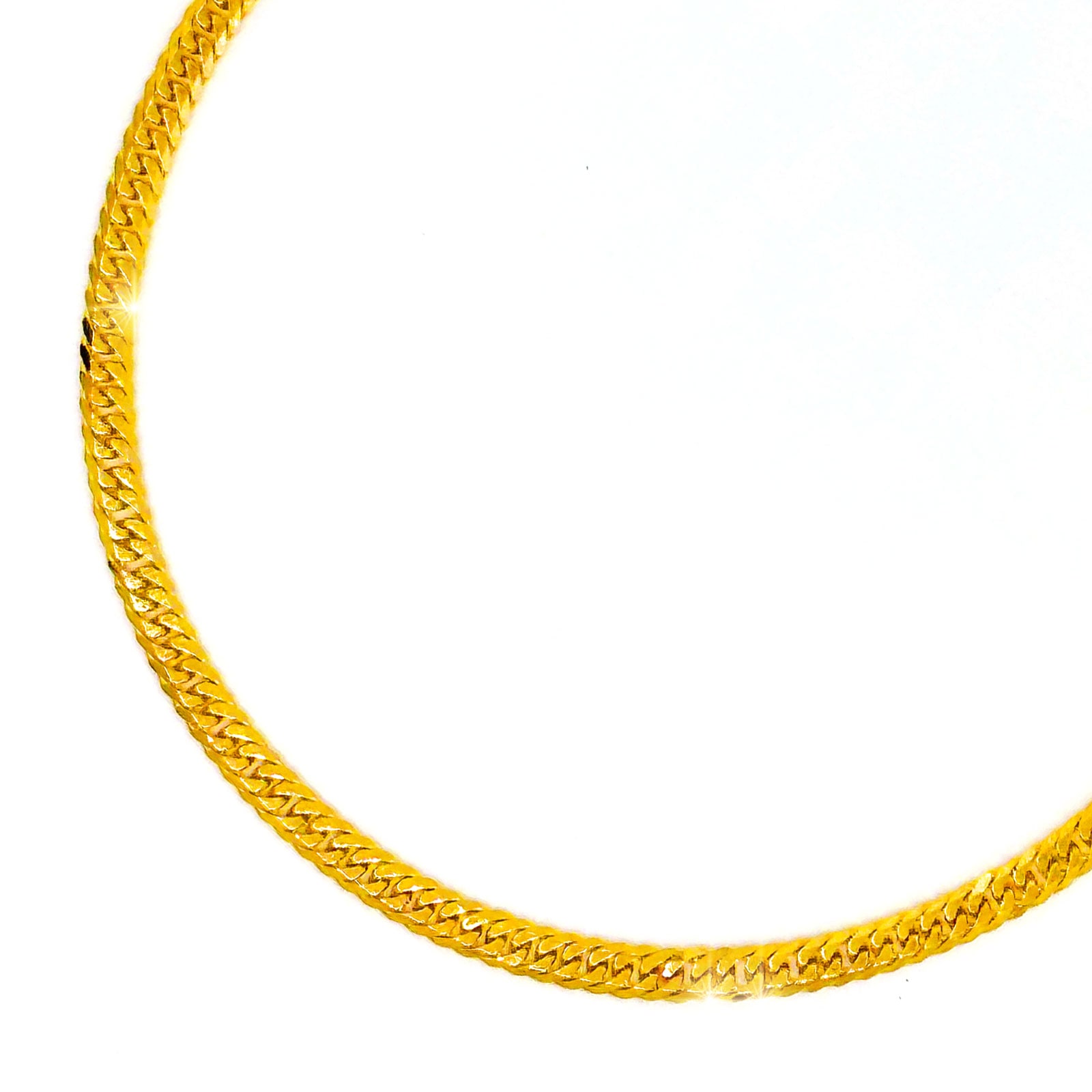 喜平 ネックレス 18金 K18 ダブル6面 6DCW 20g 40cm/50cm/60cm 造幣局検定マーク 新品 チェーン ゴールド アクセサリー 最安値 ラフゴ