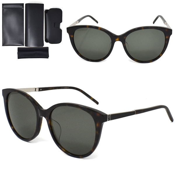 サングラス SL M82/F 002 サングラス アジアンフィット メンズ レディース ユニセックス SLM82F-002 ハバナ グレー