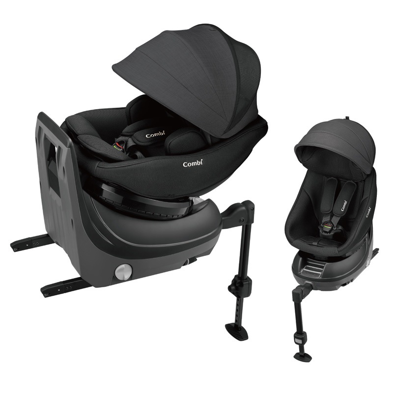 COMBI コンビ クルムーヴ コンパクト BK エッグショック チャイルドシート ブラック JS R129