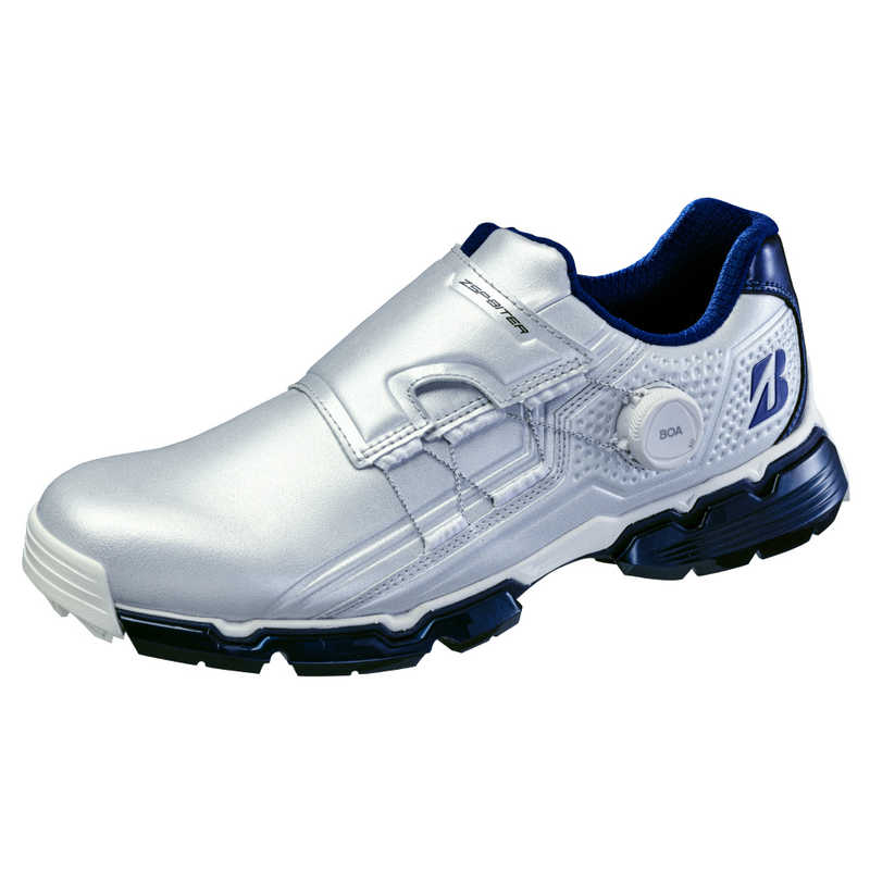 ブリヂストン　ゴルフシューズ ゼロ・スパイク バイター ツアー [メンズ /25.5cm /幅：3E] シルバーブルー　SH2401