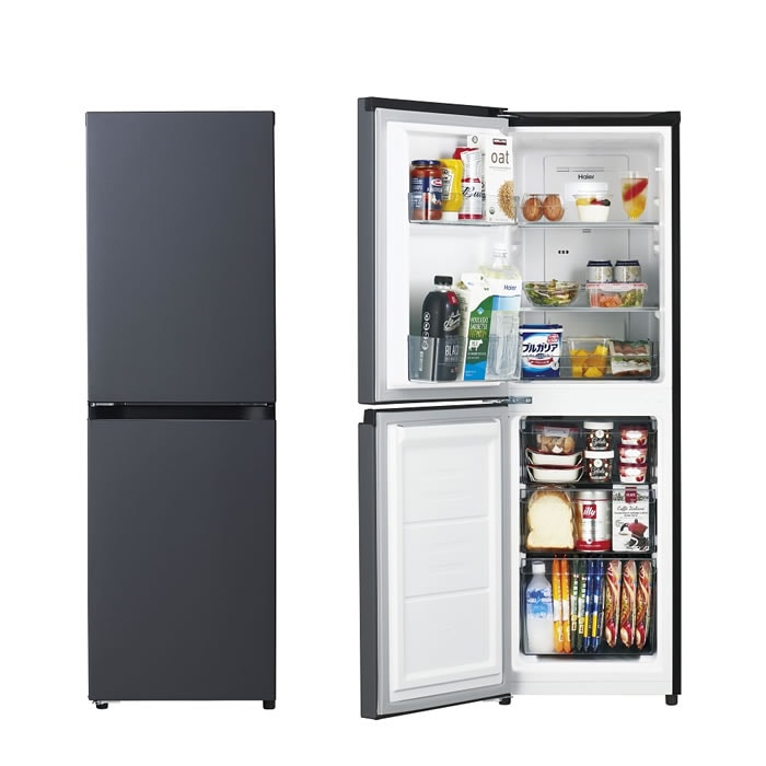 148L 冷蔵庫 左開き 2ドア 電子レンジが置ける JR-SY15AL-H