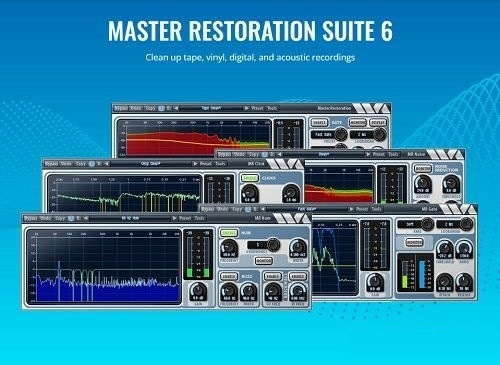 ノイズリダクション Wave Arts Master Restoration Suite 6 v6.0.8 WIN