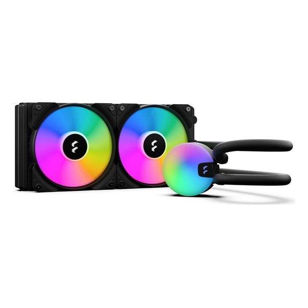 Lumen v2 RGB 水冷一体型CPUクーラー 120mmファン×2 FD-W-L1-S2412 FD-W-L1-S2412