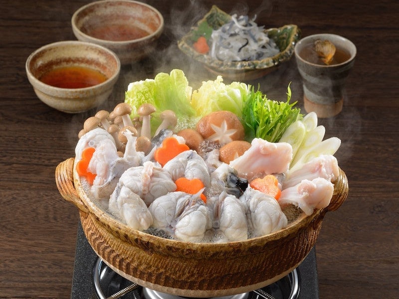 ふぐちり＆とらふぐヒレ酒セット（2人前）