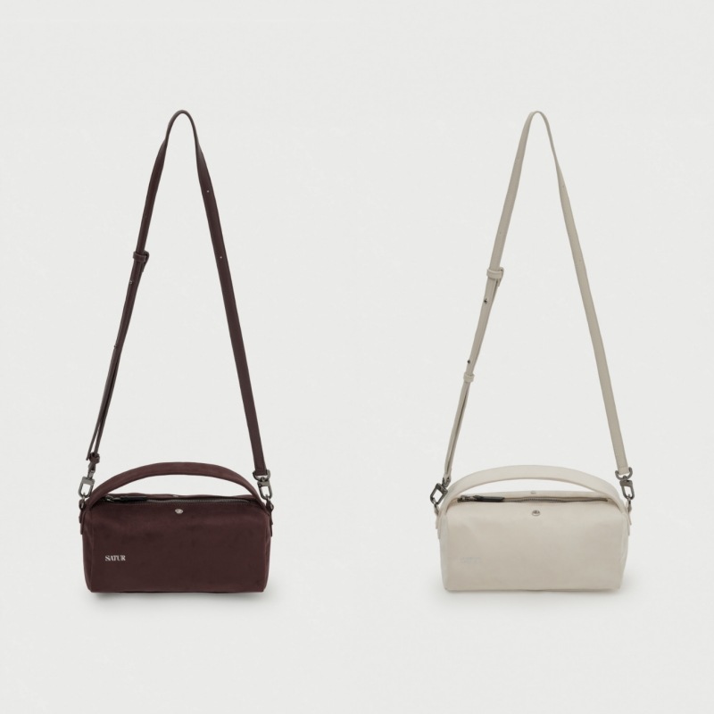 【SATUR】25FW VERONA SYNTHETIC SUEDE BAG : 2COLORS