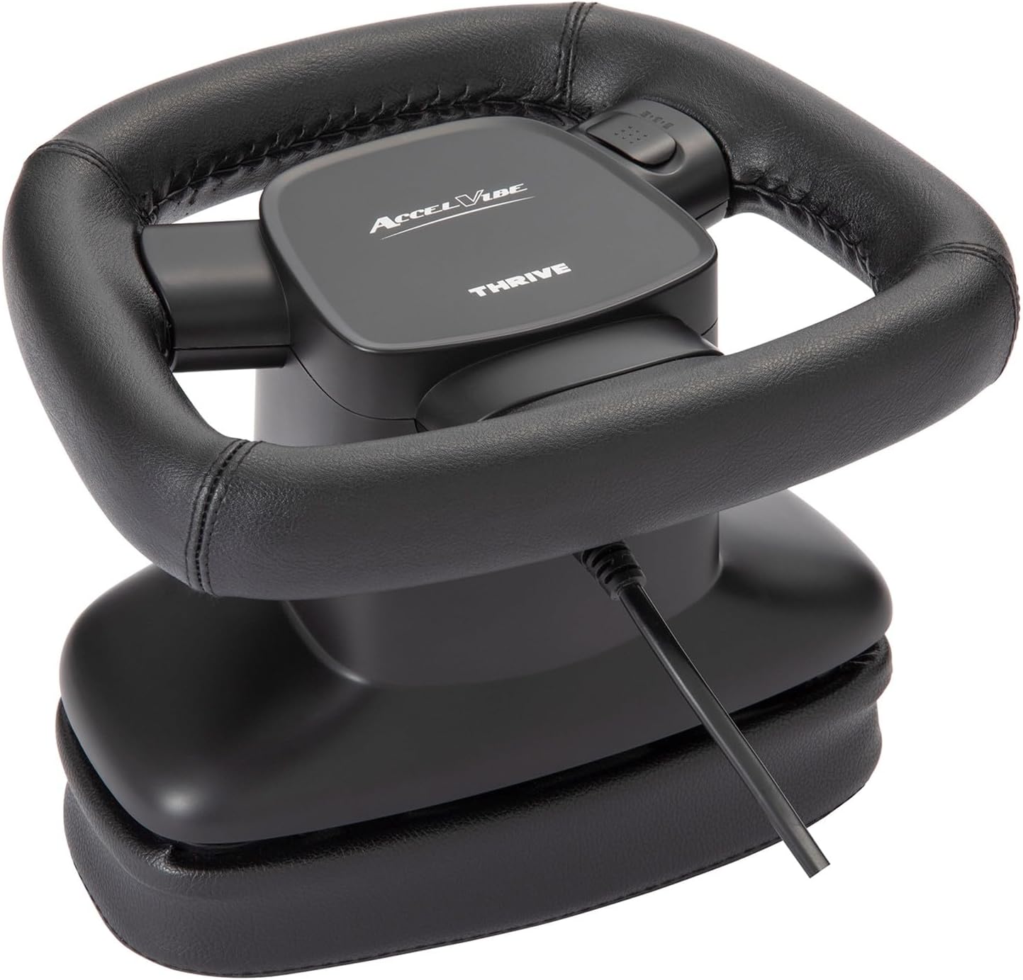 スライヴ ACCEL VIBE アクセルバイブ 「パワフル振動で広範囲マッサージ」 ハンディマッサージャー MD-7310 ブラック 管理医療機器