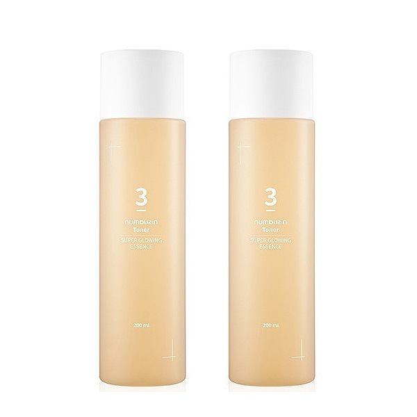 ナンバーズの数字トナー3番 結果いっぱいエッセンストナー200ml 2個 SUPER GLOWING