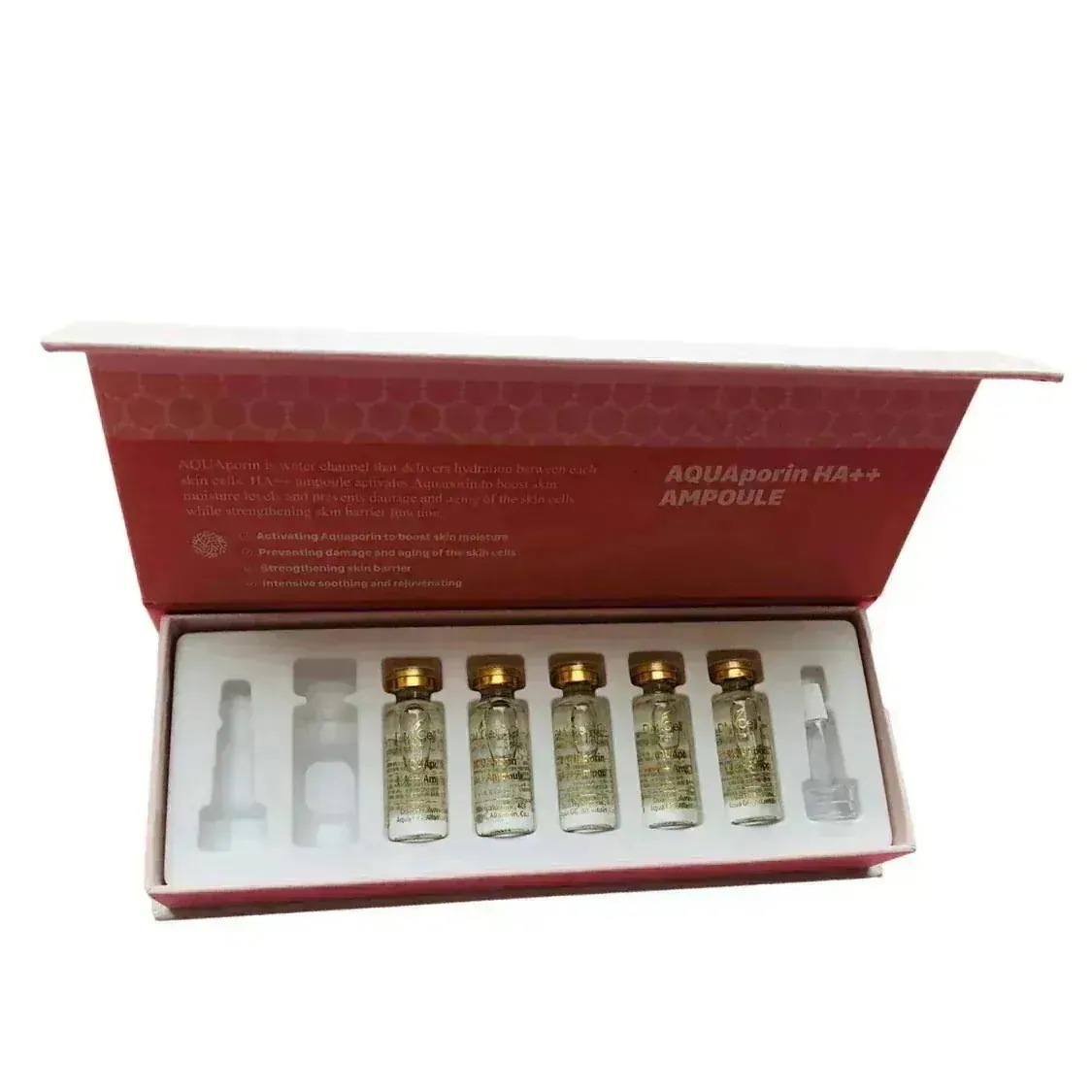[国内正規品]ディーエムセル アクアポリンHA++アンプル 5mL×6本 クリーンビューティー 韓国 ビーガン 植物由来 EGF 成長因子 お家でボトックス ビーガンボトックス 天然ボトックス