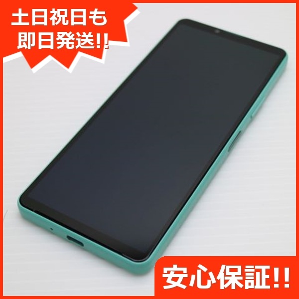 新品同様 Xperia 10 IV SOG07 ミント スマホ 白ロム 中古 土日祝発送OK 48