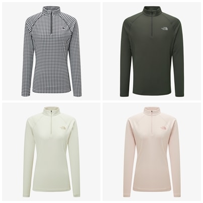 ALLDAY STRETCH L/S ZIP TEE [NT7LP61]