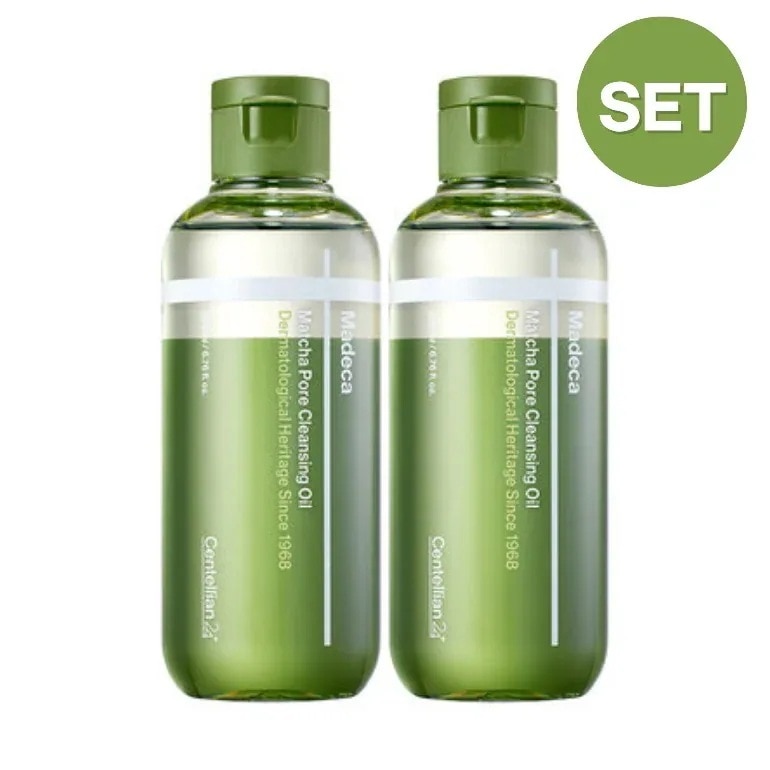 【東国製薬】 Centellian24 マデカ抹茶ポアクレンジングオイル, 200ml, 2個