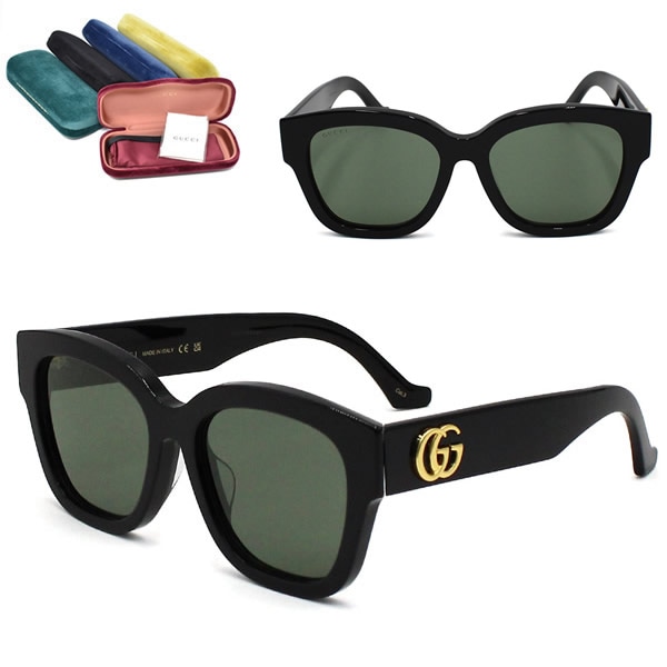 サングラス GG1550SK-001 サングラス アジアンフィット ブラック グレー レディース