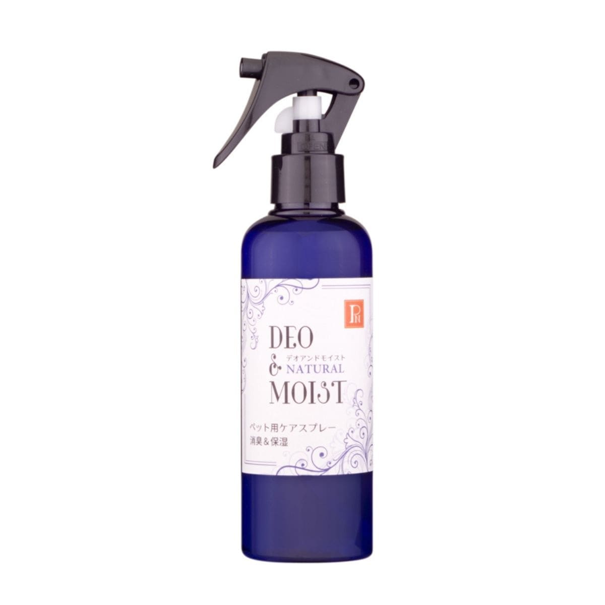 DEO&MOIST ペット用 デオドラント＆保湿スプレー ナチュラル（ゼラニウム）200ml【2個セット】衛生 清潔 柿渋エキス 犬 猫 天然 デオ＆モイスト 日本製 環健