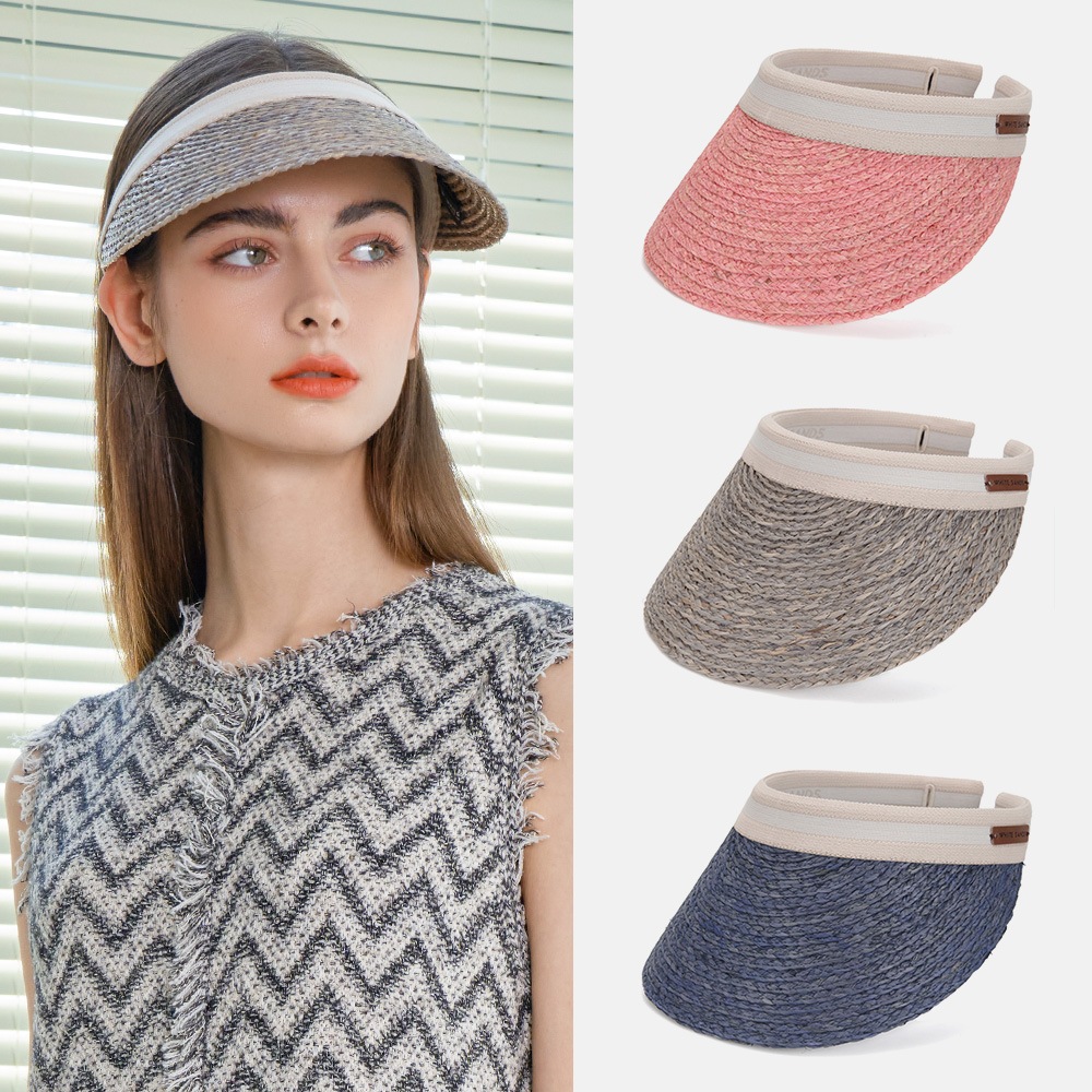 天然ラピア サンバイザー ナディア